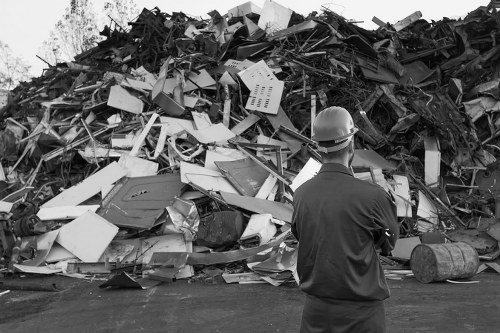 Efficient garden waste disposal process