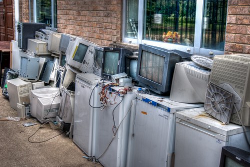 Advanced waste management technology in use