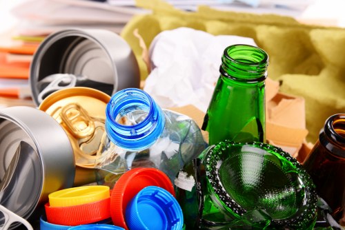 Eco-friendly waste management practices with a builders skip